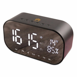 Alarm Clock Bluetooth Speaker FM Radio